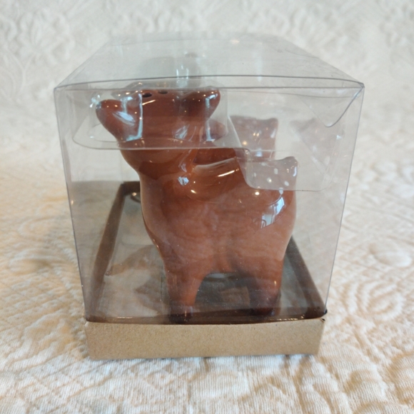 Tag Baby Spotted Reindeer Salt And Pepper Shakers Christmas Holiday Dinner Decor - Picture 4 of 7